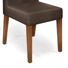 Kit 2 Cadeiras Inspiração Freijó Veludo Moca Bnn Decor