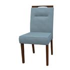 Kit 2 Cadeiras Italia Amendoa/animalle Azul - New Ceval