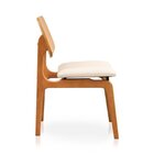 Kit 2 Cadeiras Jandaia Cabecasa Madeiraoriginals Bege/amêndoa