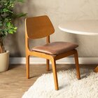 Kit 2 Cadeiras Jandaia Cabecasa Madeiraoriginals Caramelo/amê