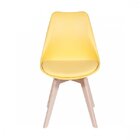 Kit 2 Cadeiras Joly  Amarelo