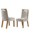 Kit 2 Cadeiras Kioto Yescasa Cinamomo