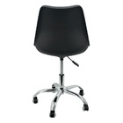 Kit 2 Cadeiras Leda Office Luisa Saarinen Estofada Base Girat