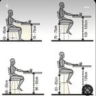 Kit 2 Cadeiras Leda Saarinen Wood Branco