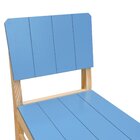 Kit 2 Cadeiras Linhas Estrutura Madeira Maciça Assento E Enco