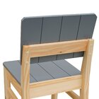 Kit 2 Cadeiras Linhas Estrutura Madeira Maciça Assento E Enco