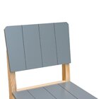 Kit 2 Cadeiras Linhas Estrutura Madeira Maciça Assento E Enco