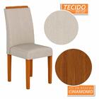 Kit 2 Cadeiras Londres Wood Mesa De Jantar Cina/beg - Móveis