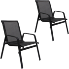 Kit 2 Cadeiras Lótus Premium - Preto