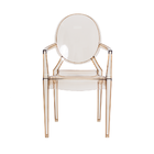 Kit 2 Cadeiras Louis Ghost Ambar