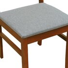 Kit 2 Cadeiras Lyon Madeira Maciça Encosto Telinha Assento Es