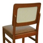 Kit 2 Cadeiras Lyon Madeira Maciça Encosto Telinha Assento Es