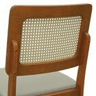 Kit 2 Cadeiras Lyon Madeira Maciça Encosto Telinha Assento Es