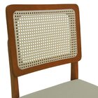 Kit 2 Cadeiras Lyon Madeira Maciça Encosto Telinha Assento Es