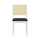 Kit 2 Cadeiras Lyon Madeira Maciça Encosto Telinha Assento Es