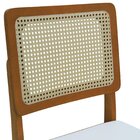 Kit 2 Cadeiras Lyon Madeira Maciça Encosto Telinha Assento Es