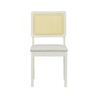 Kit 2 Cadeiras Lyon Madeira Maciça Encosto Telinha Assento Es