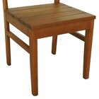 Kit 2 Cadeiras Lyon Madeira Maciça Encosto Telinha Assento Ri