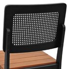 Kit 2 Cadeiras Lyon Madeira Maciça Encosto Telinha Assento Ri