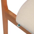 Kit 2 Cadeiras Madeira Maciça Encosto De Telinha De Rattan Li