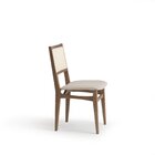 Kit 2 Cadeiras Madeira Maciça Encosto Em Tela Natural E Assen