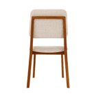 Kit 2 Cadeiras Madeira Maciça Estofada Miriti Cabecasa Madeir