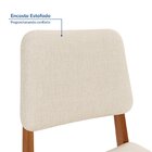 Kit 2 Cadeiras Madeira Maciça Estofada Miriti Cabecasa Madeir