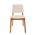 Kit 2 Cadeiras Madeira Maciça Estofada Miriti Cabecasa Madeir