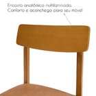 Kit 2 Cadeiras Madeira Maciça Kicsi Freijó