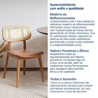 Kit 2 Cadeiras Madeira Maciça Liz Cabecasa Madeiraoriginals