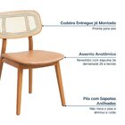 Kit 2 Cadeiras Madeira Maciça Liz Cabecasa Madeiraoriginals