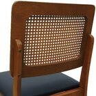 Kit 2 Cadeiras Madeira Maciça Lyon Encosto Telinha Amêndoa As