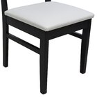 Kit 2 Cadeiras Madeira Maciça Lyon Encosto Telinha Assento Es