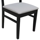 Kit 2 Cadeiras Madeira Maciça Lyon Encosto Telinha Assento Es