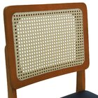 Kit 2 Cadeiras Madeira Maciça Lyon Encosto Telinha Natural As