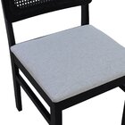 Kit 2 Cadeiras Madeira Maciça Lyon Encosto Telinha - Preto As