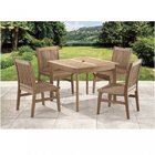 Kit 2 Cadeiras Madeira Maciça Sem Braços Primavera