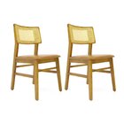 Kit 2 Cadeiras Madeira Oslo Artefama Oregon