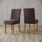 Kit 2 Cadeiras Malu Nature/marrom Expresso