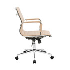 Kit 2 Cadeiras Manhattan Diretor Com Estrutura Em Aço Cromado