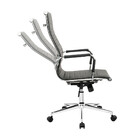 Kit 2 Cadeiras Manhattan Presidente Com Estrutura Em Aço Crom