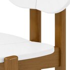 Kit 2 Cadeiras Mar De Morros  Macadamia/branco