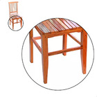 Kit 2 Cadeiras Mineira Madeira Maciça Com Pátina