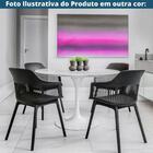 Kit 2 Cadeiras Montreal Marcela Fratini Almofada Em Pu Estrut