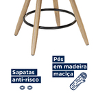 Kit 2 Cadeiras Moscou Baixa 50cm - Salaone