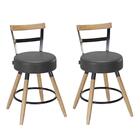 Kit 2 Cadeiras Moscou Baixa 50cm - Salaone