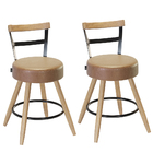 Kit 2 Cadeiras Moscou Couríssimo Amarula - Loja Sheep