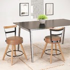 Kit 2 Cadeiras Moscou Couríssimo Amarula - Loja Sheep