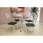 Kit 2 Cadeiras Munique C047 - Kappesberg - Branco