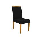 Kit 2 Cadeiras Munique Ype/veludo Preto - New Ceval